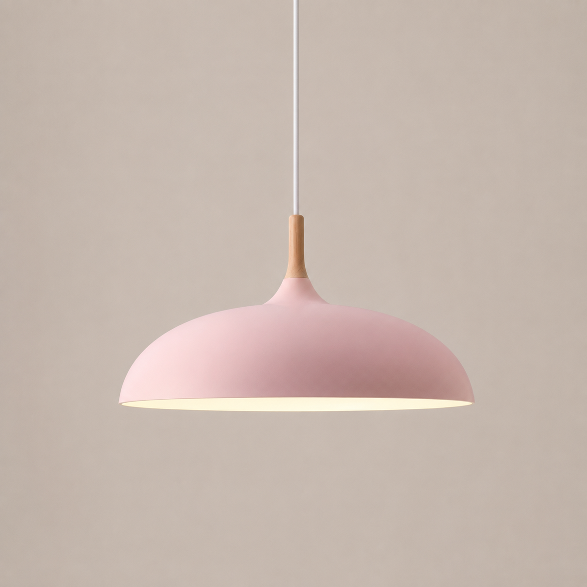 Hanglamp met Verstelbare Hoogte en Aluminium Kap voor Tafel, Keuken, Eetkamer, Leeshoek en Slaapkamer Sfeerverlichting | Sansoti