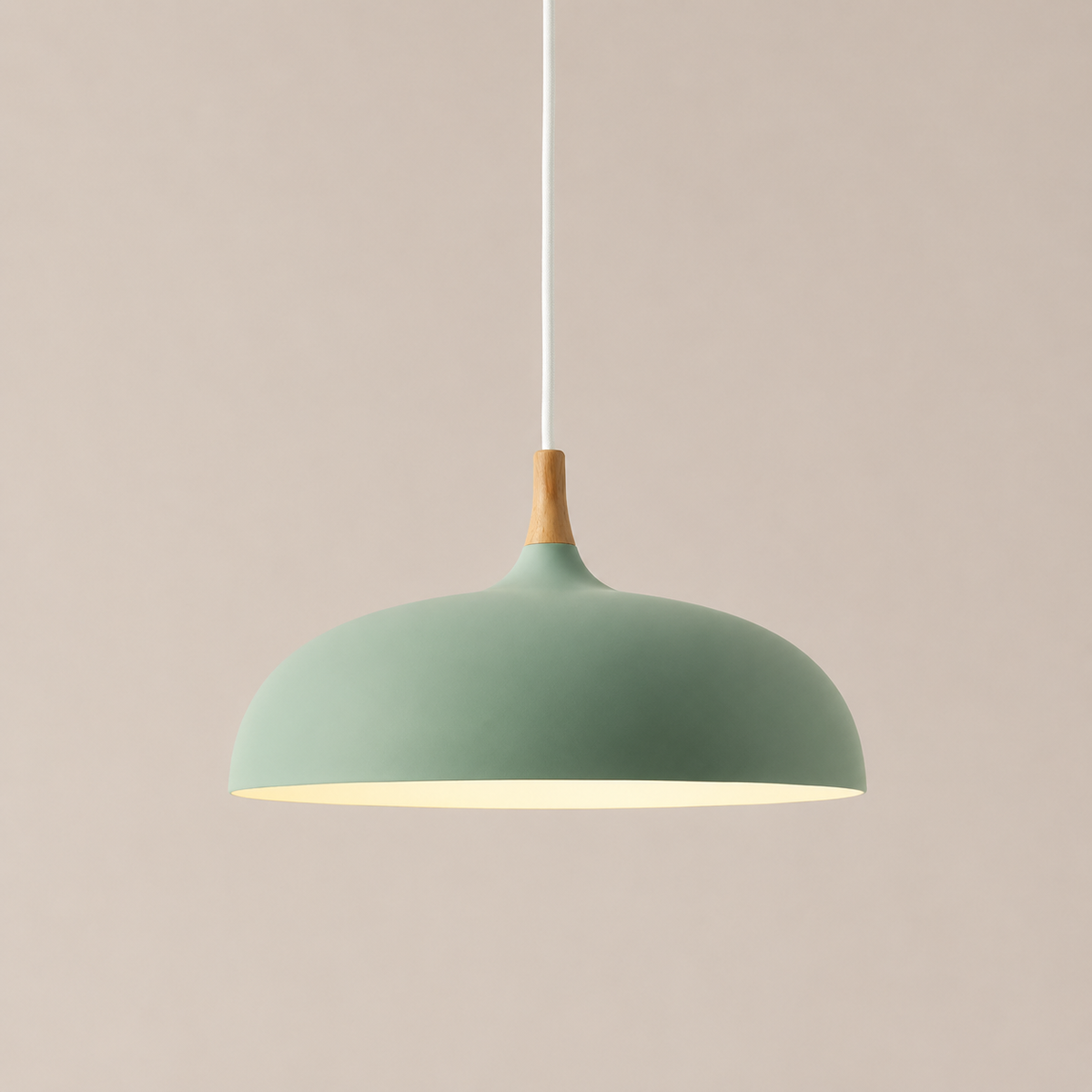 Hanglamp met Verstelbare Hoogte en Aluminium Kap voor Tafel, Keuken, Eetkamer, Leeshoek en Slaapkamer Sfeerverlichting | Sansoti