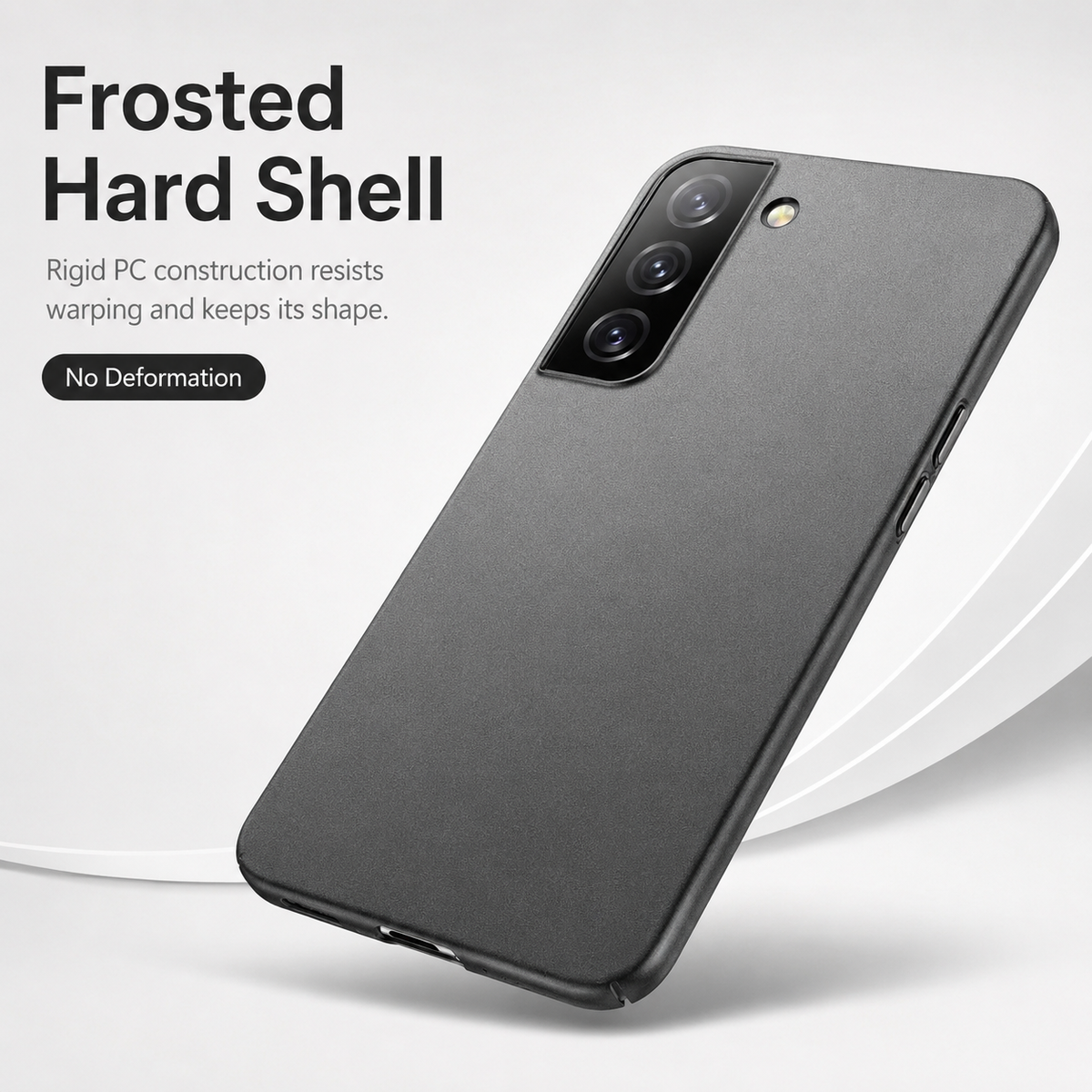 Ultra-Thin Matte Phone Case for Samsung Galaxy - Screen Edge Camera Protection Precision Fit Stylish | Sansoti