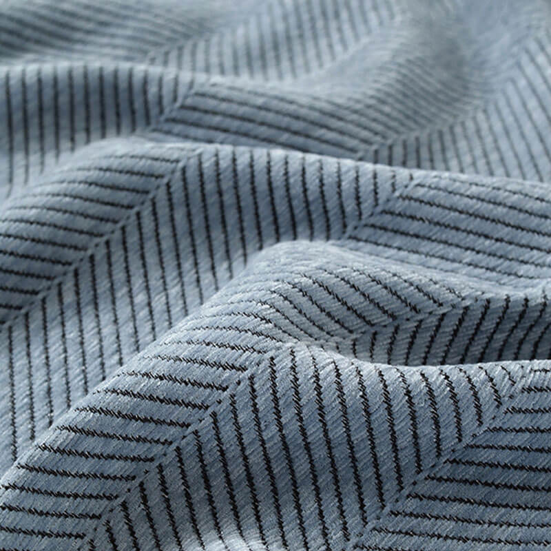 Chenille Sofa Blanket with Fringe, Herringbone Pattern, Furniture Protector, Warm Textile, Living Room Décor | Sansoti