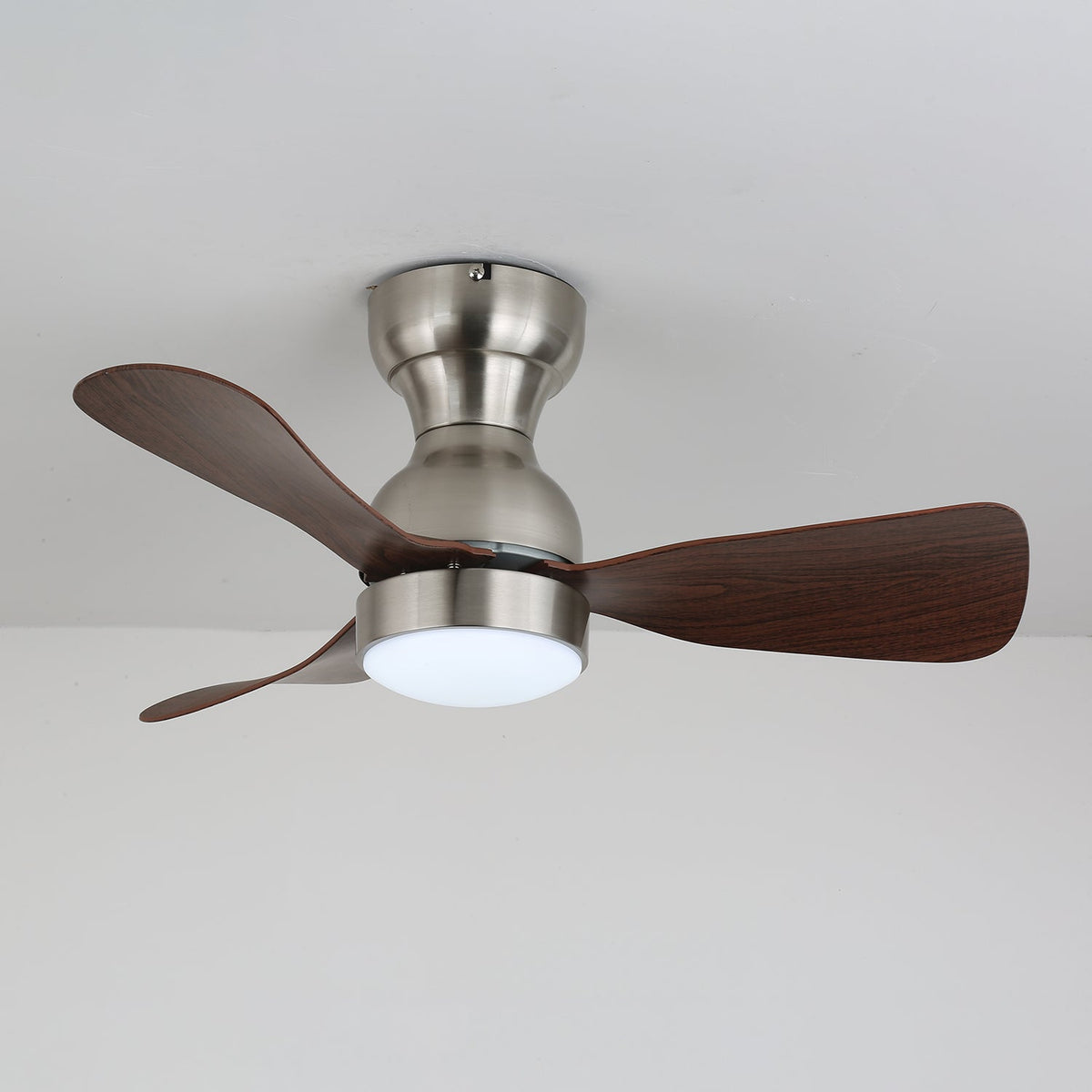 Modern ceiling fan with integrated LED lighting Ø70 cm – Quiet & Stylish | Sansoti