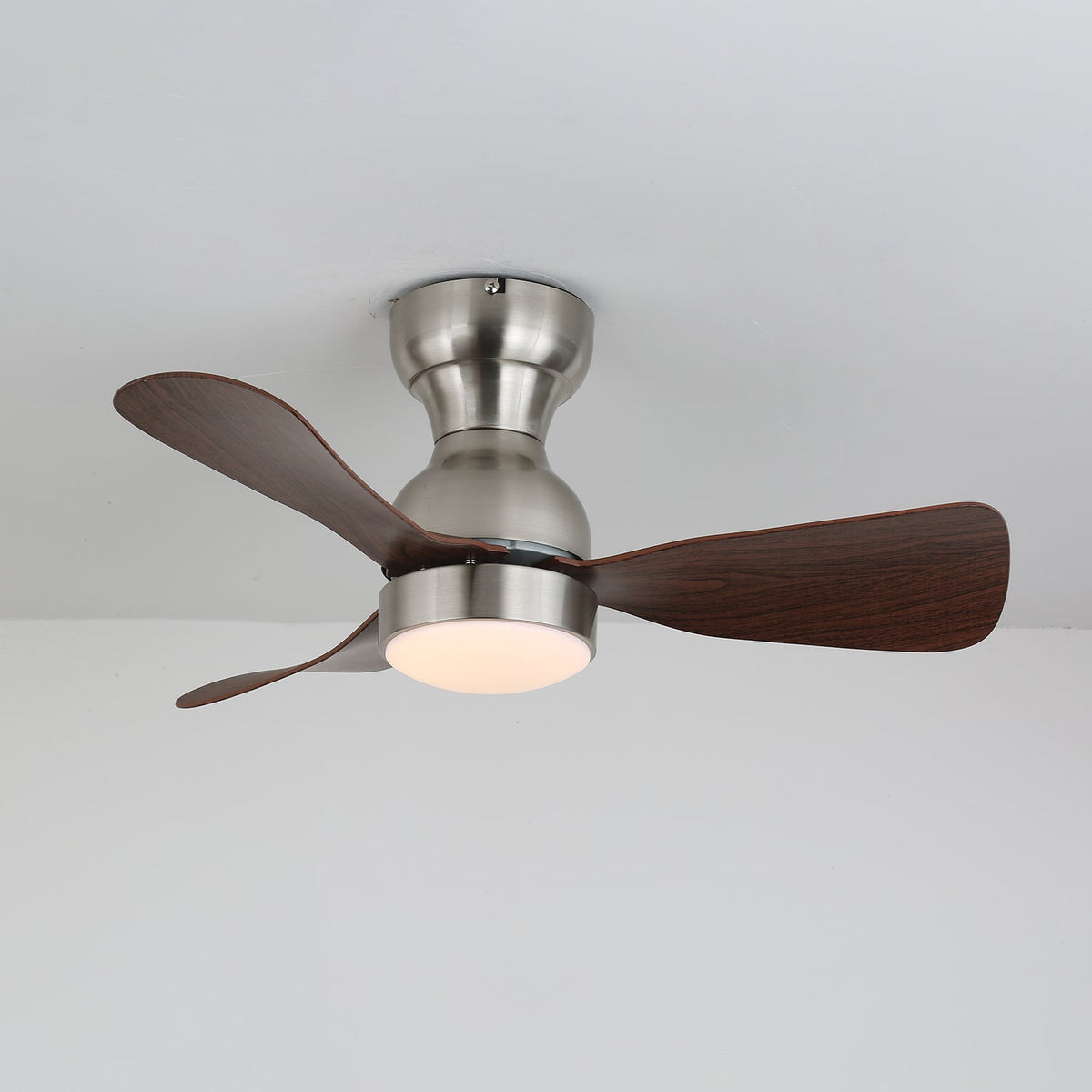 Modern ceiling fan with integrated LED lighting Ø70 cm – Quiet & Stylish | Sansoti