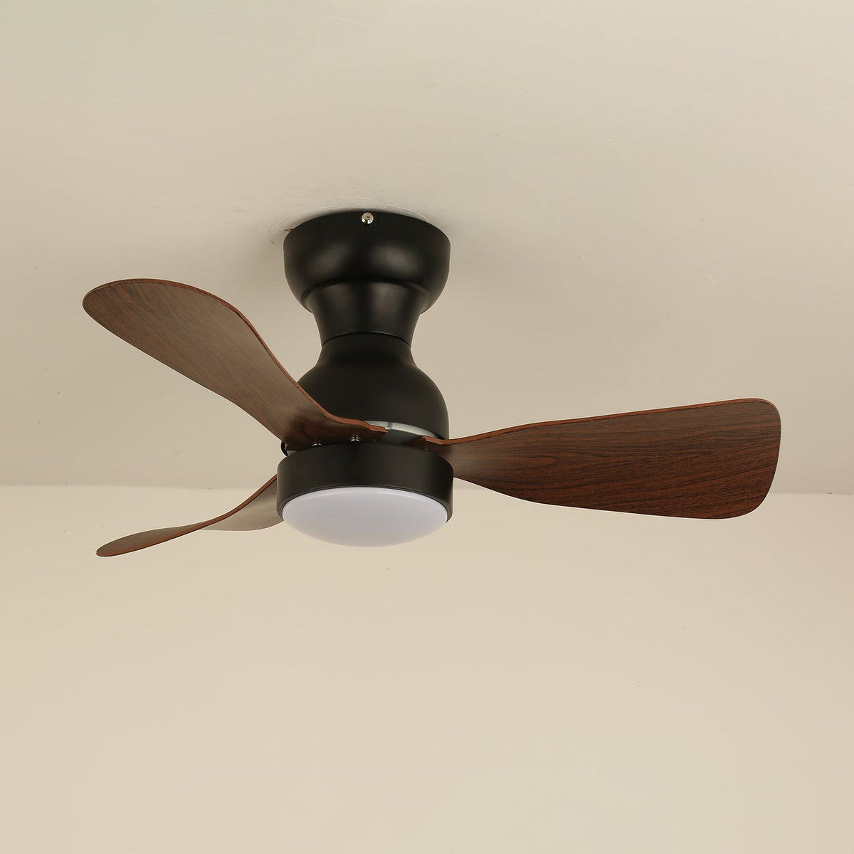 Modern ceiling fan with integrated LED lighting Ø70 cm – Quiet & Stylish | Sansoti