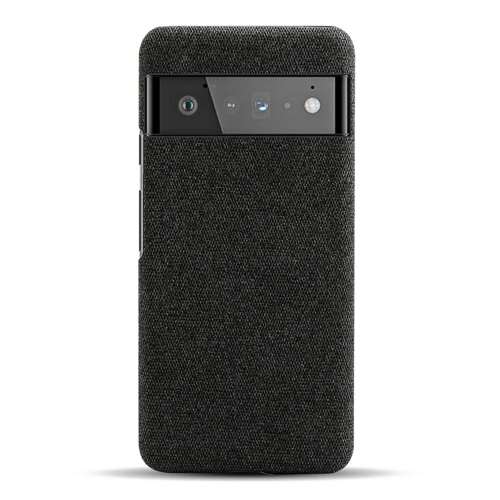 Handyhülle mit Stoffstruktur für Google Pixel 5 bis 11 Pro XL stoßfeste langlebige Schutzhülle | Sansoti