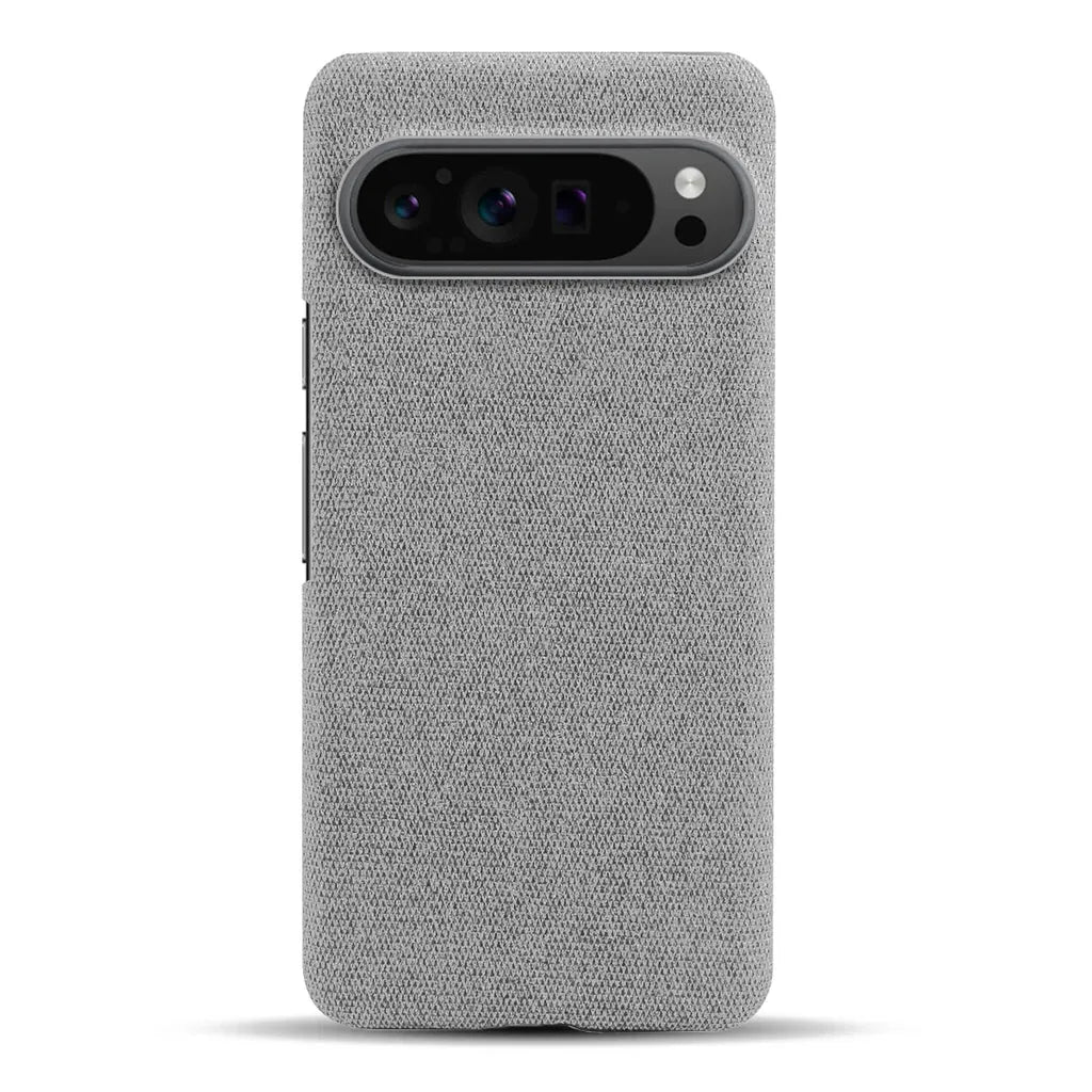 Handyhülle mit Stoffstruktur für Google Pixel 5 bis 11 Pro XL stoßfeste langlebige Schutzhülle | Sansoti