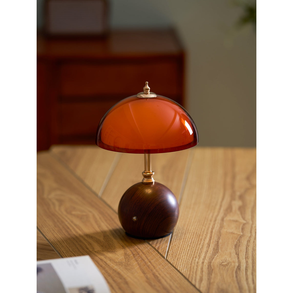 Rechargeable LED Table Lamp with Touch Control – Wireless Lighting for Office & Living Room | Sansoti