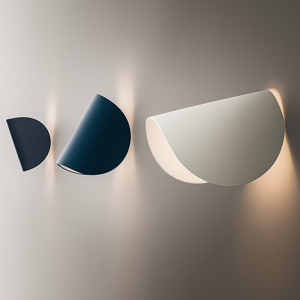 Obrotowa metalowa lampa ścienna LED 360° Regulowana Czarna Biała Do użytku wewnątrz i na zewnątrz Wodoszczelna IP65 Skandynawska Nowoczesna | Sansoti