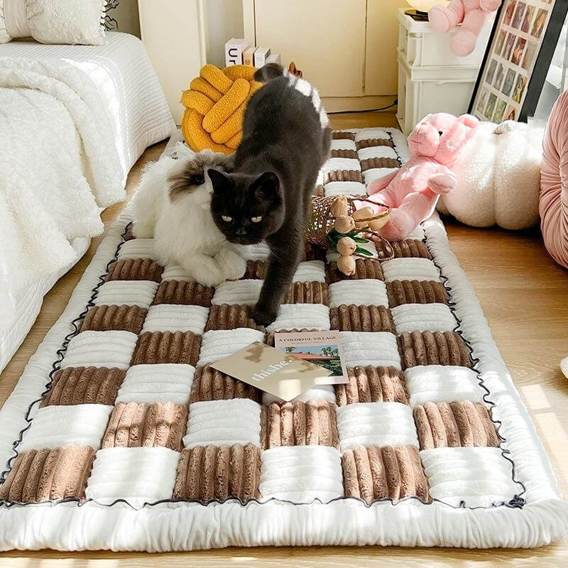 Cotton sofa cover with quilted protective layer 60x180cm non-slip furniture protector seat covers in various colors | Sansoti