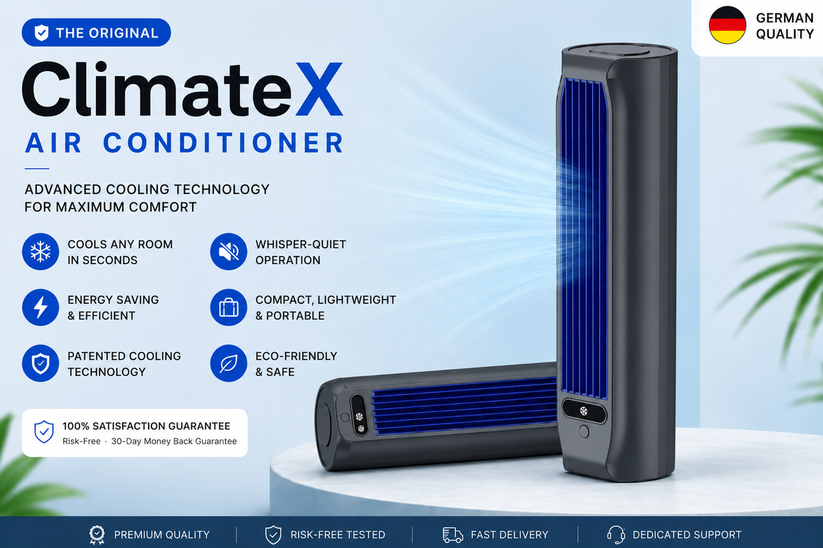 Compact Wall Fan with Cooling Function 2000mAh Rechargeable Bladeless Design for Home, Office and Bedroom | Sansoti