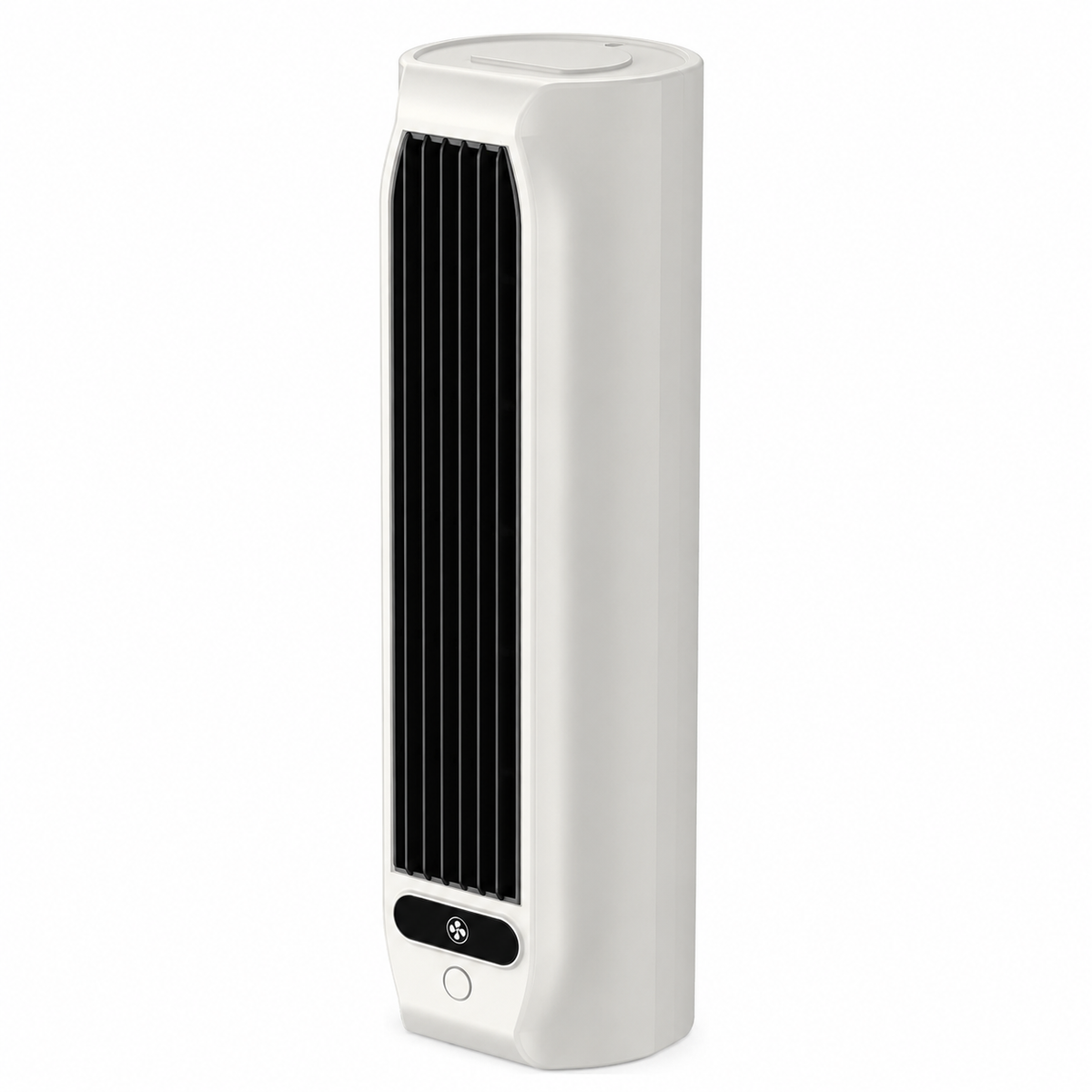 Wireless Rechargeable Mini Air Cooler with Wall Mounting Portable Design for Office and Home Gray Beige | Sansoti