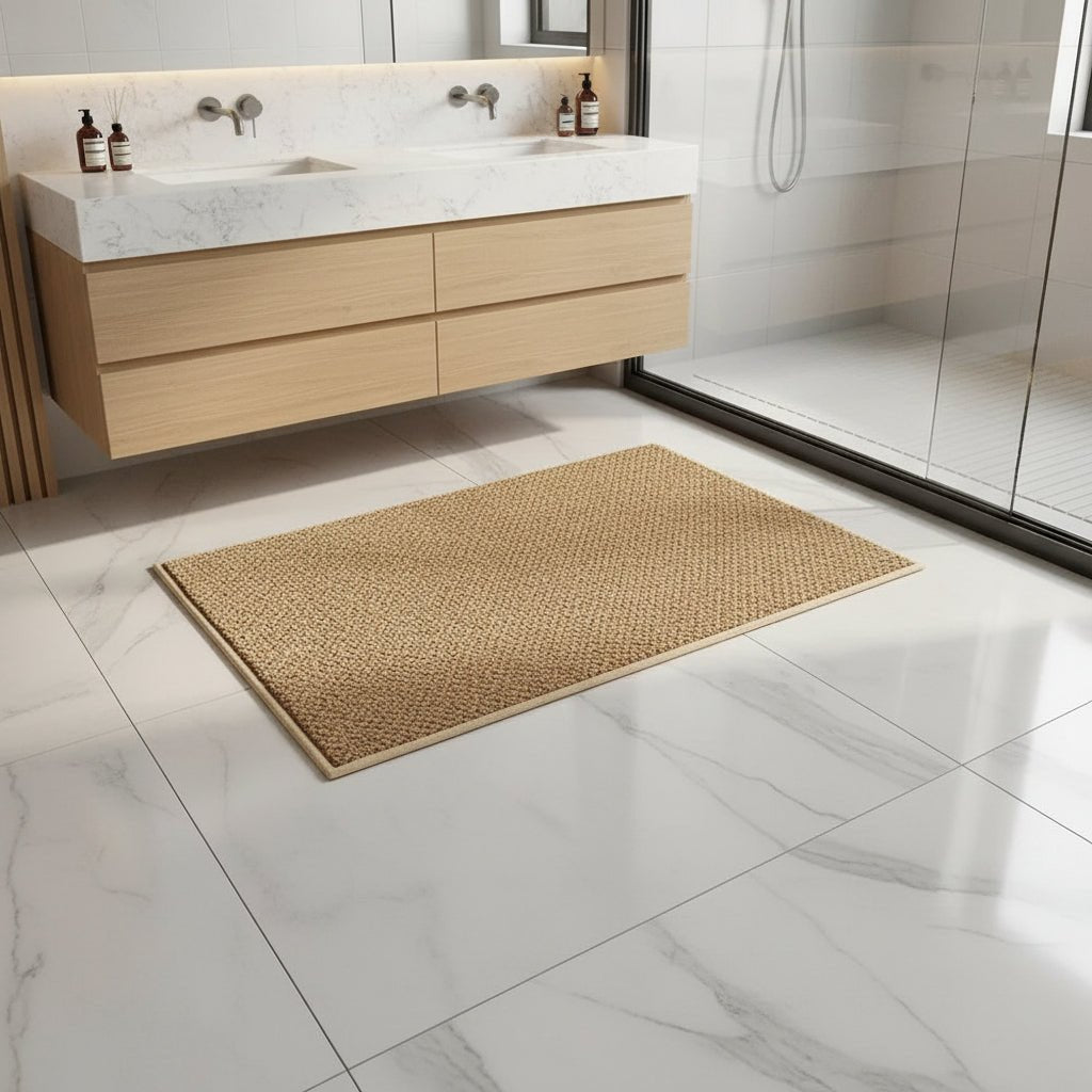 Droogloopmat Absorberend Sneldrogend 50-120 cm Vuilwerend Hal Entree Binnen Geometrisch Design | Sansoti