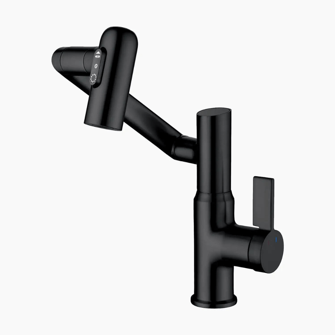 Digital Faucet with Temperature Display – Rotatable Design with Multiple Spray Modes for Kitchen and Bathroom | Sansoti