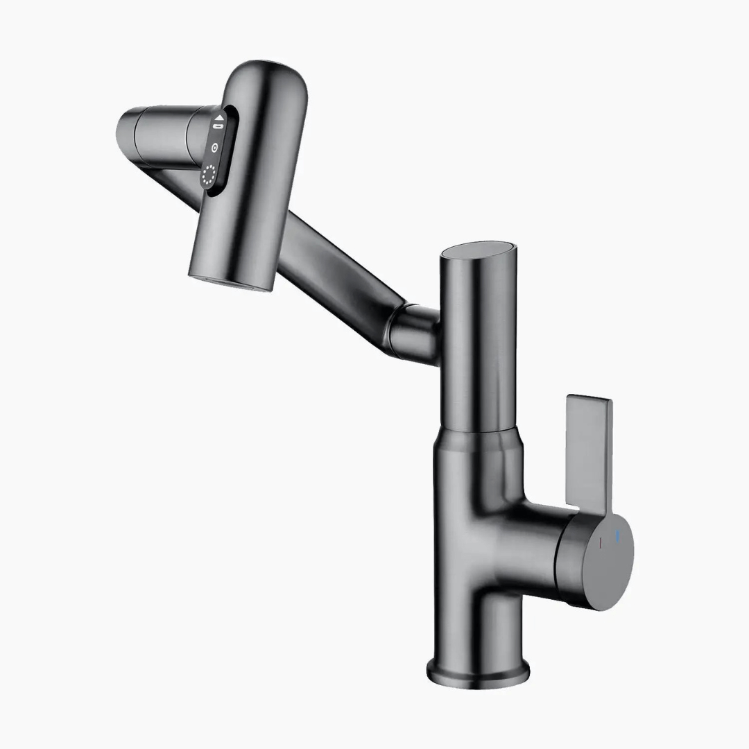 Digital Faucet with Temperature Display – Rotatable Design with Multiple Spray Modes for Kitchen and Bathroom | Sansoti