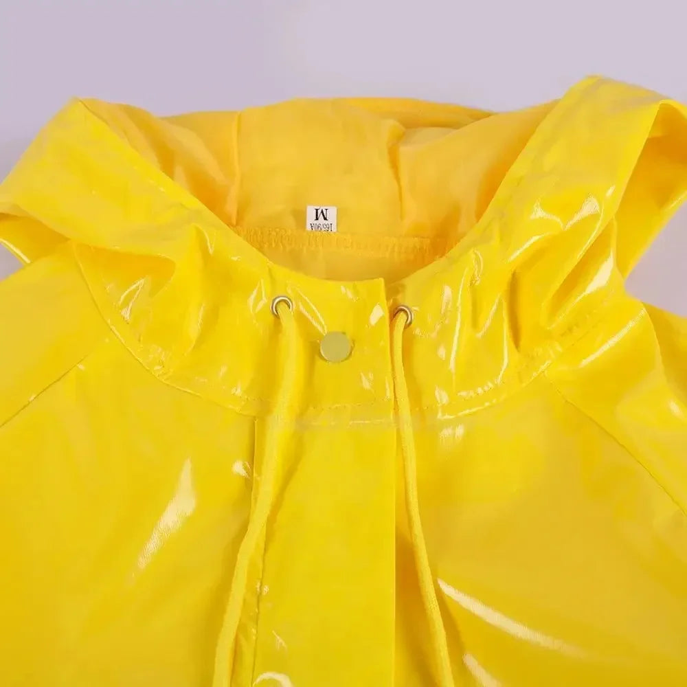 Costume cosplay de ciré jaune, trench-coat d’Halloween, convention d’anime, tenue de fête et déguisement de carnaval | Sansoti