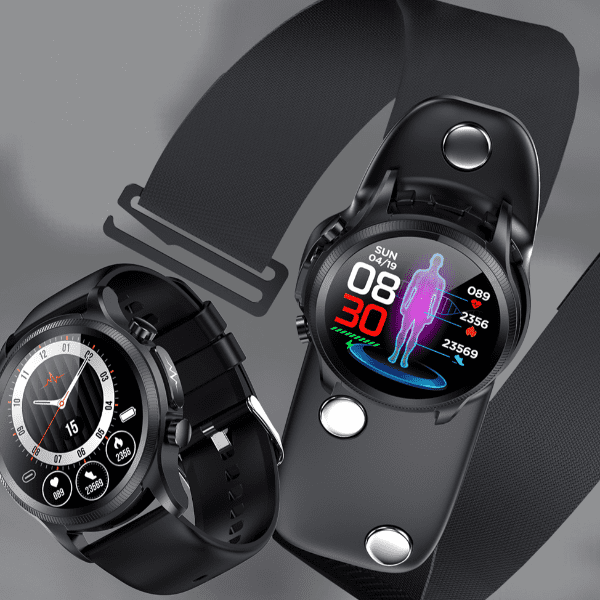 Smart Health Watch with Blood Sugar Measurement & Heart Rate Monitor Waterproof Fitness Tracker Smartwatch | Sansoti