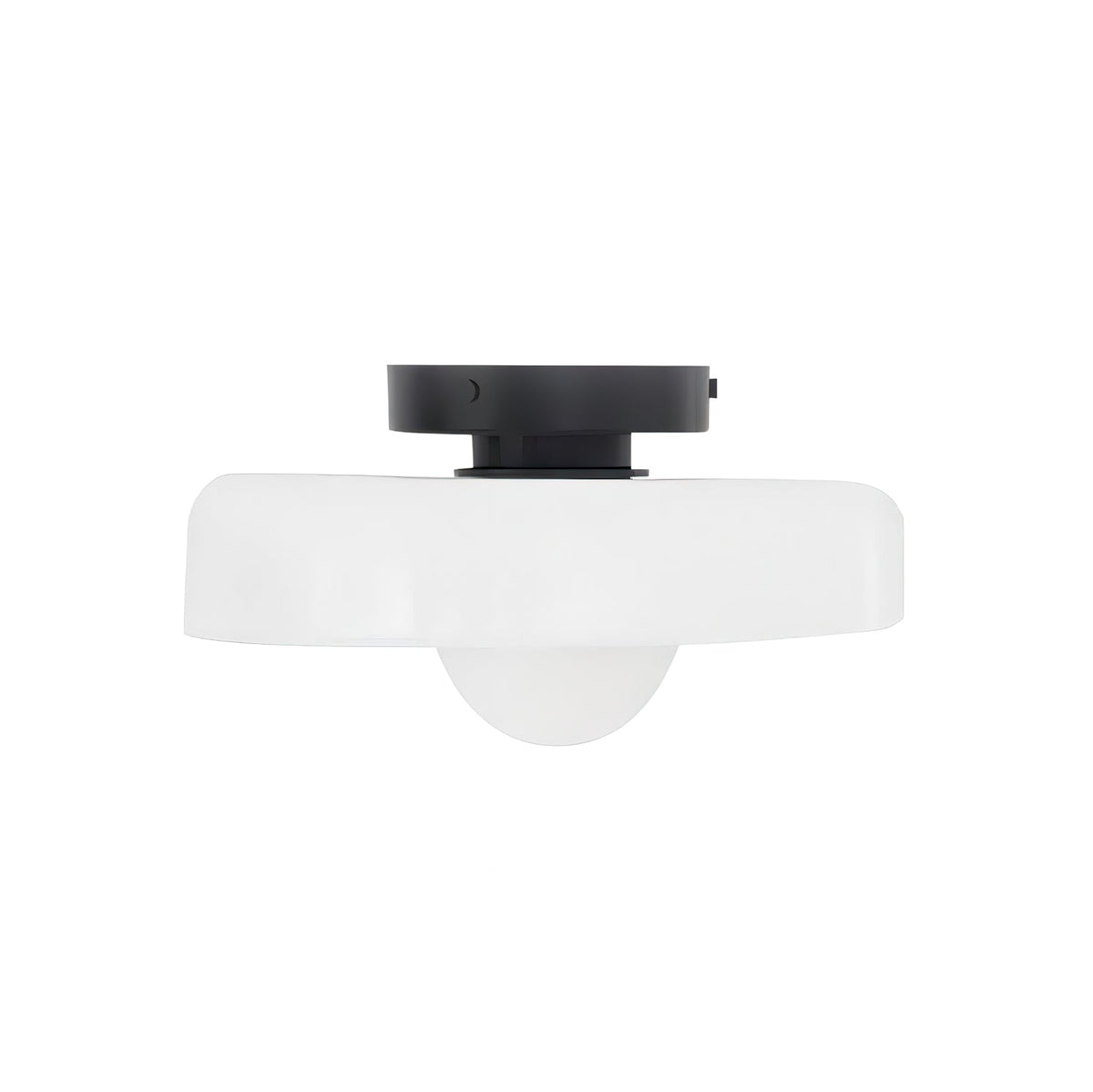 Disc Orb Ceiling Lamp – Modern Glass Lampshade Round Scandinavian Design Brass Base 3 Light Points Warm Light Living Room Bedroom Dining Room | Sansoti