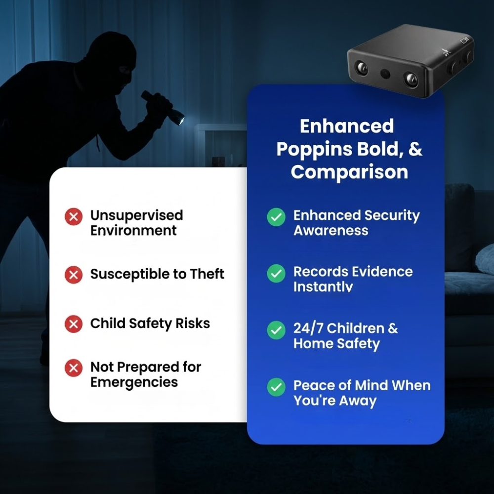 Compact HD Security Camera with Audio and Motion Detection Night Vision Wi-Fi | Sansoti