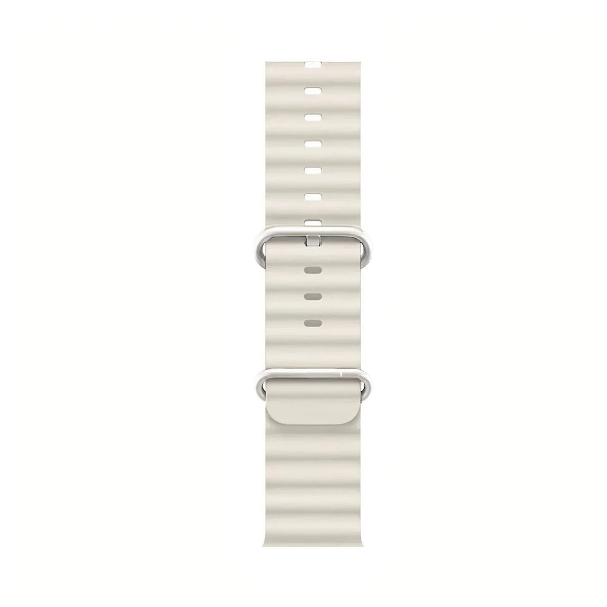 Elastisches Uhrenarmband für Smartwatch 40-49mm Silikon Stretch Band Gelb Blau Weiß Orange Geeignet für Sport Tauchen Alltag Komfortable Passform Auch über Neoprenanzug | Sansoti