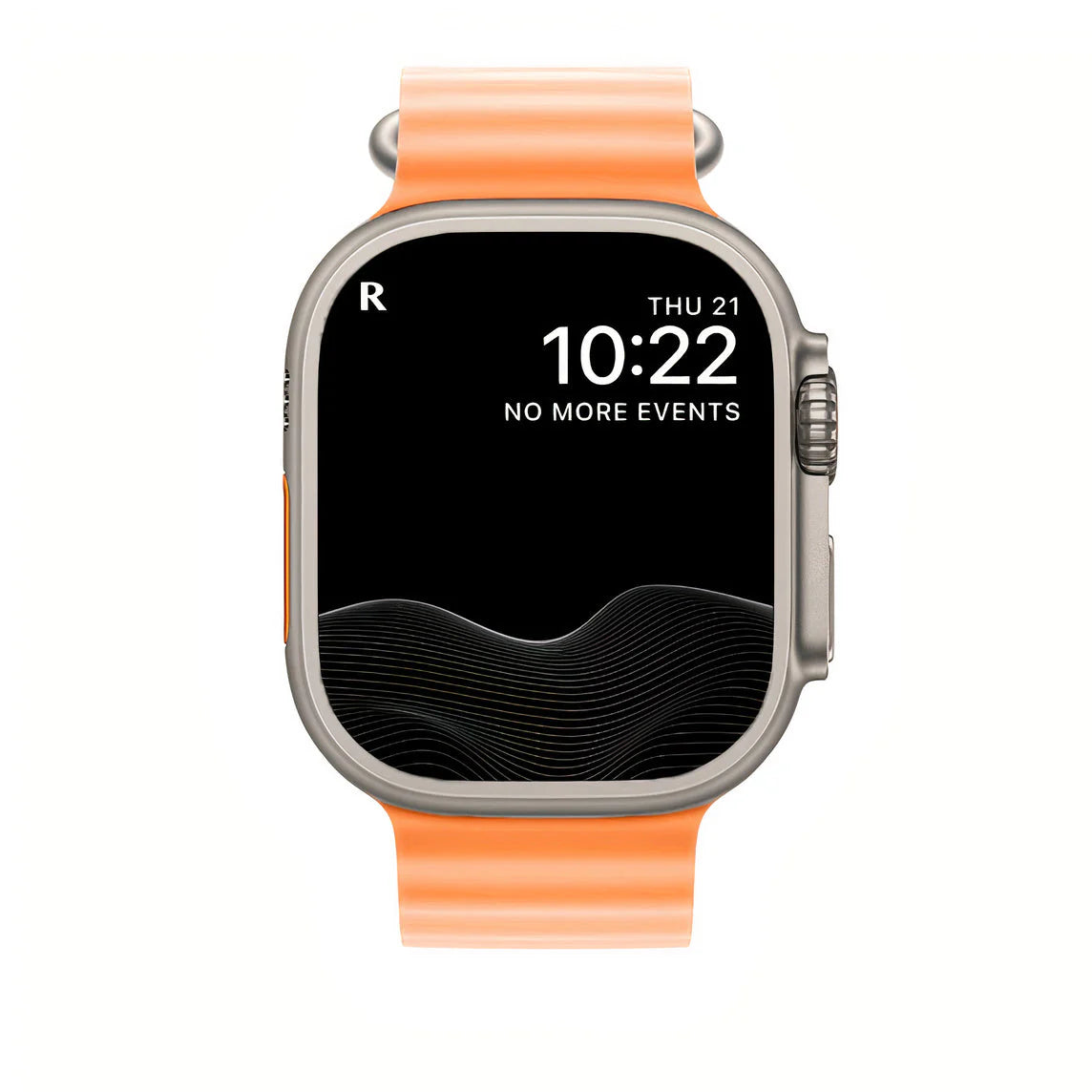 Elastisches Uhrenarmband für Smartwatch 40-49mm Silikon Stretch Band Gelb Blau Weiß Orange Geeignet für Sport Tauchen Alltag Komfortable Passform Auch über Neoprenanzug | Sansoti