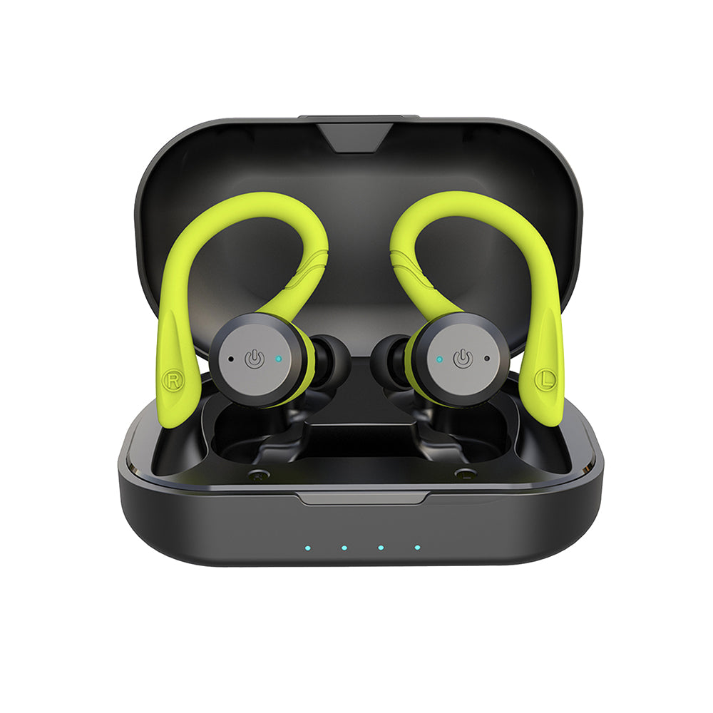 Écouteurs de sport sans fil – 20 heures d’autonomie, étanchéité IPX7, Bluetooth 5.0 pour la natation et le fitness | Sansoti