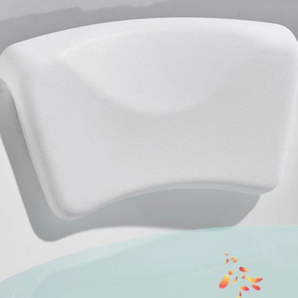 Premium Silicone Bath Pillow for Neck Support and Relaxation in Bath and Spa | Ergonomic Comfort | Sansoti