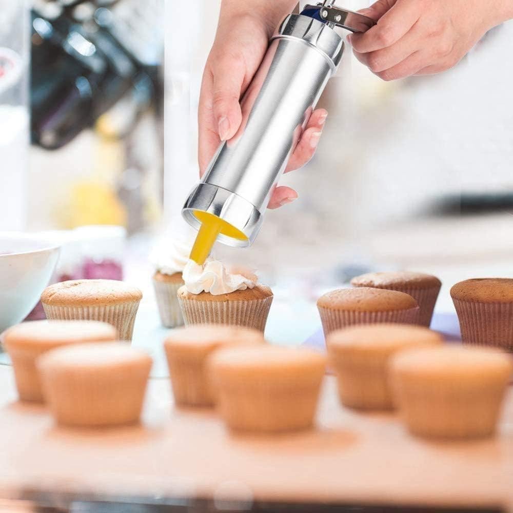 Edelstahl-Keksstempel mit 20 Formen & 4 Spritztüllen – perfekte Kekse backen | Sansoti