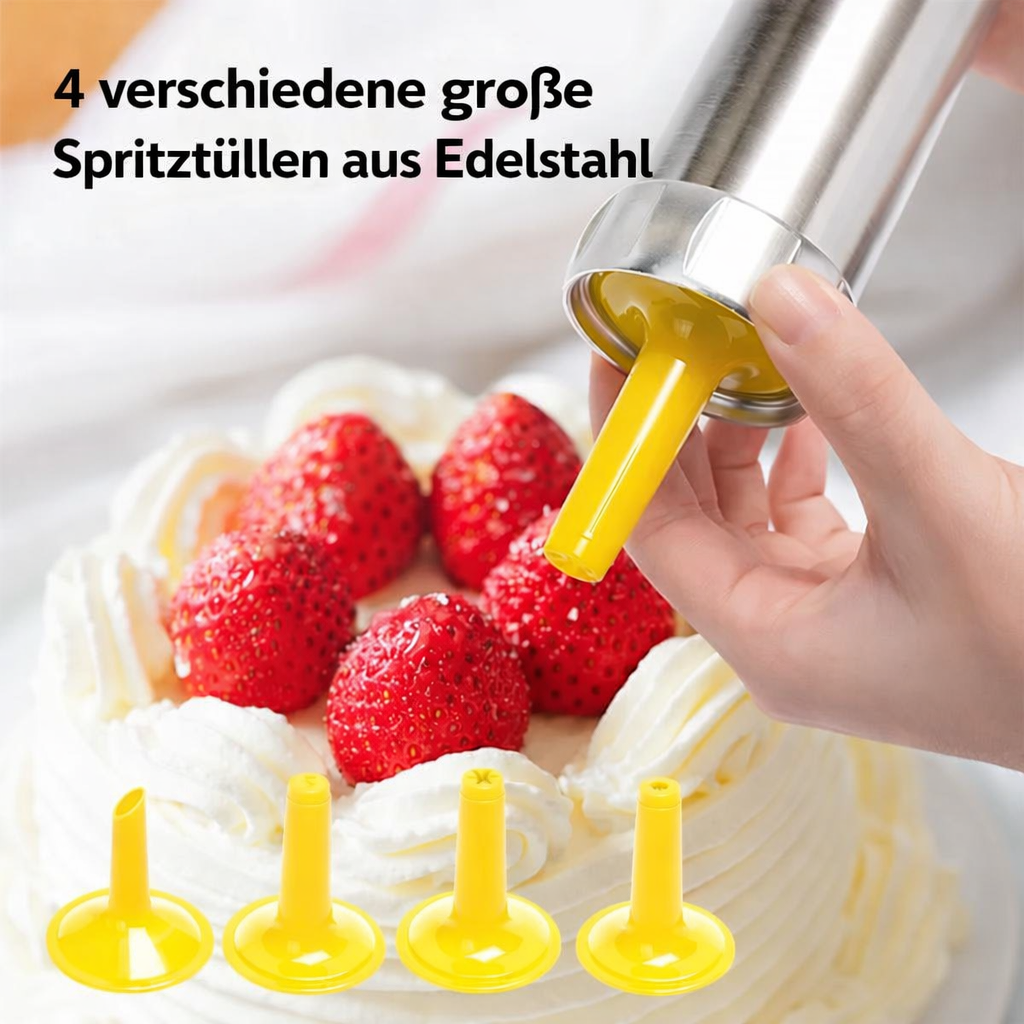 Edelstahl-Keksstempel mit 20 Formen & 4 Spritztüllen – perfekte Kekse backen | Sansoti