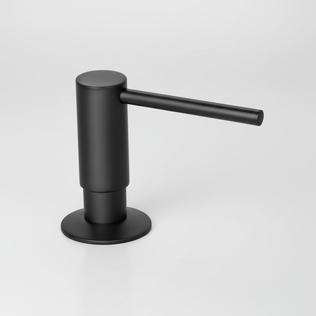 Inbouw Zeepdispenser Messing Pompkop Mat Zwart Nikkel Goud Aanrechtblad Keuken Wastafel Handzeep Dispenser | Sansoti