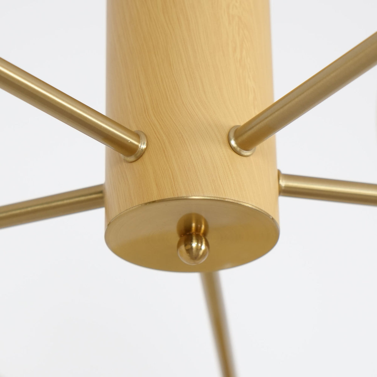 Ovale Design Kroonluchter Met Glazen Kappen En Messing Details Voor Woonkamer En Eetkamer | Sansoti
