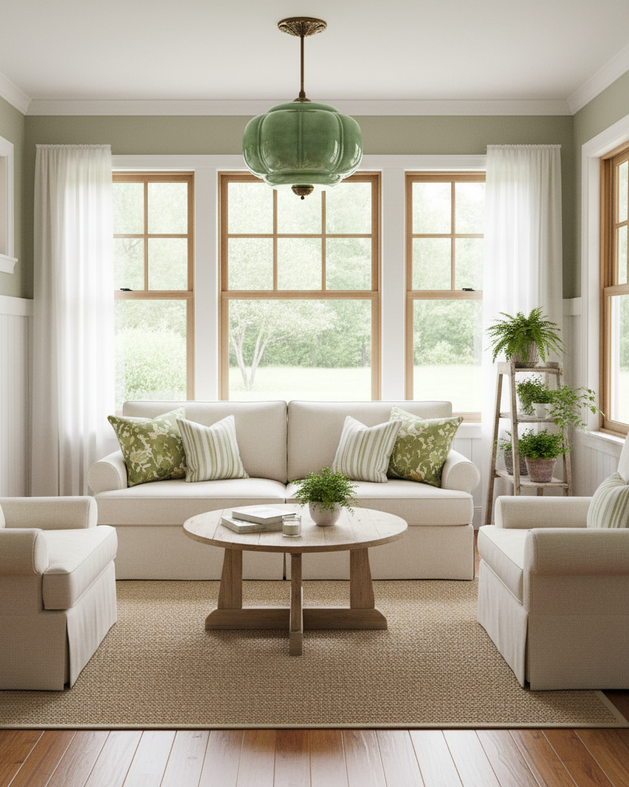 Vintage-Design-Deckenlampe aus Glas – elegante Deckenbeleuchtung mit Metalldetails | Sansoti