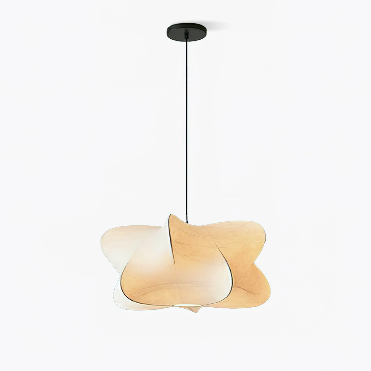 Silk cocoon pendant lamp – 3 sizes of organic ambient lighting | Sansoti