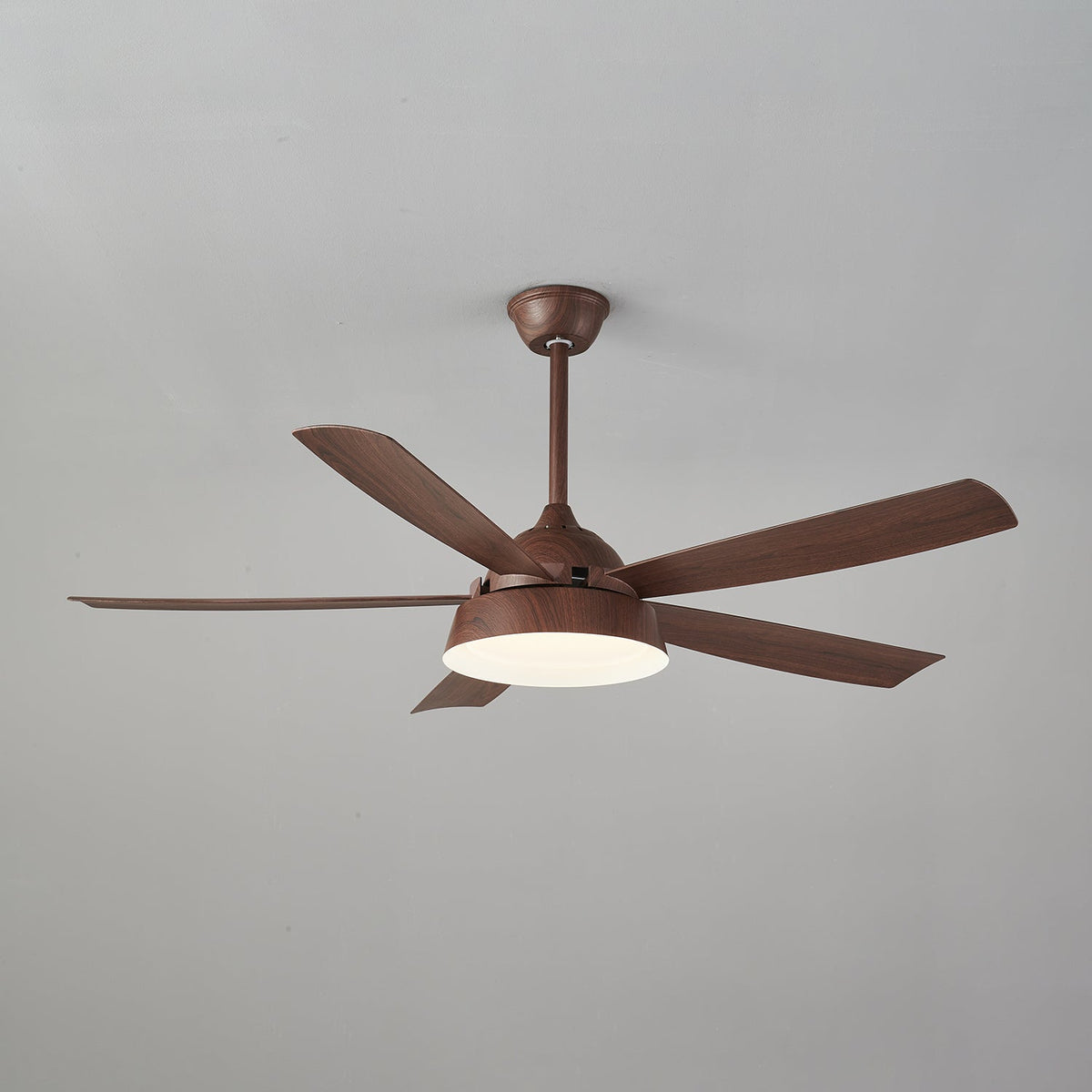 Ventilateur de plafond effet bois 142cm - Silencieux & Économe en énergie | Sansoti