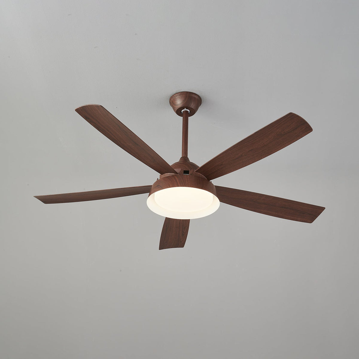 Ventilateur de plafond effet bois 142cm - Silencieux & Économe en énergie | Sansoti