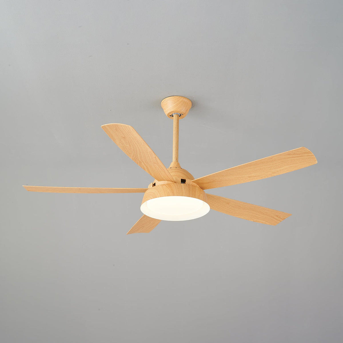 Ventilateur de plafond effet bois 142cm - Silencieux & Économe en énergie | Sansoti