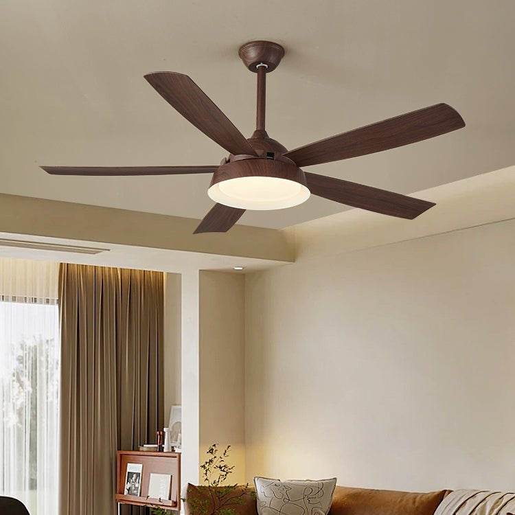 Ventilateur de plafond effet bois 142cm - Silencieux & Économe en énergie | Sansoti