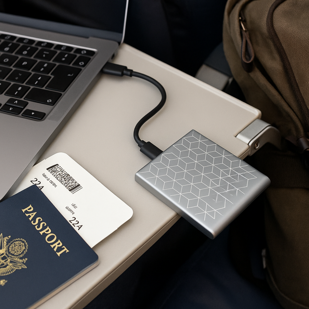 Portable SSD Hard Drive USB 3.1 Type-C Aluminum Case Fast Data Storage for Laptop Desktop Smartphone | Sansoti