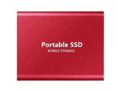External SSD Hard Drive 128TB USB-C Fast Data Transfer Compact Dustproof Rugged Pocket-Sized Storage | Sansoti