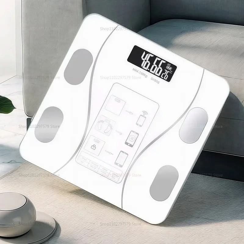 Smart Body Analysis Scale with LED Display & App Connectivity for Fitness Monitoring and Health | Sansoti