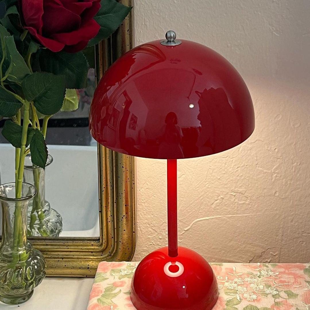 Portable Table Lamp with Rechargeable Battery and Touch Control – Cordless LED Lamp with 3 Color Temperatures for Indoor and Outdoor | Sansoti