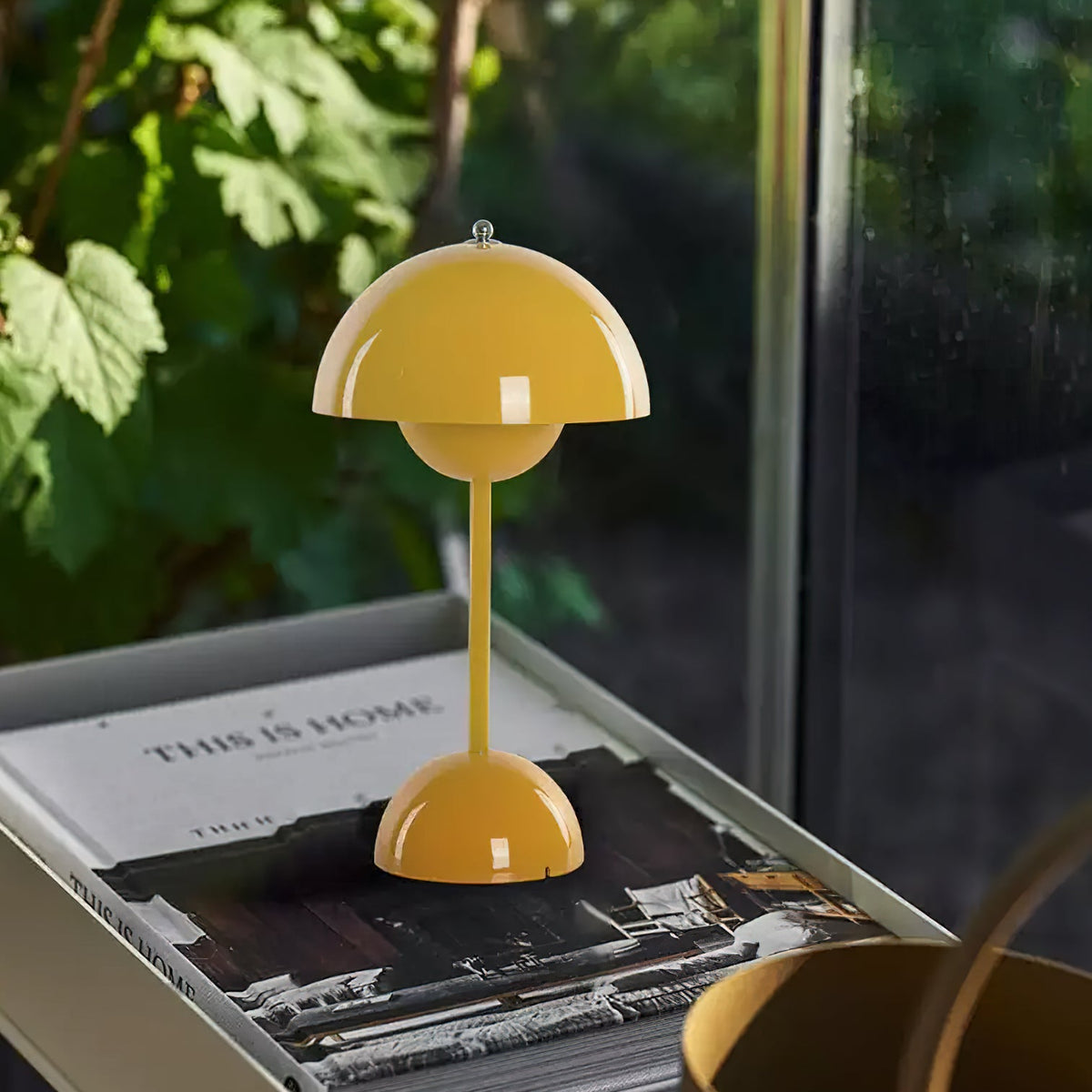Portable Table Lamp with Rechargeable Battery and Touch Control – Cordless LED Lamp with 3 Color Temperatures for Indoor and Outdoor | Sansoti