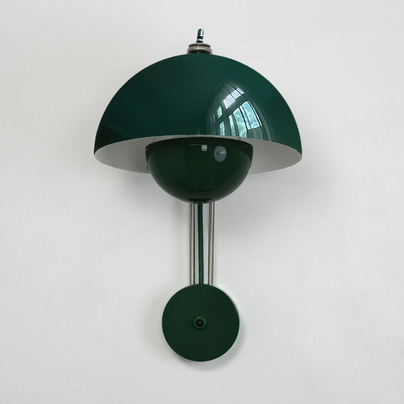 VP9 Wall Lamp — Double Dome Style Icon in 13 Colors — Dimmable E26/E27 — For Bedroom, Hallway, Reading Corner | Sansoti