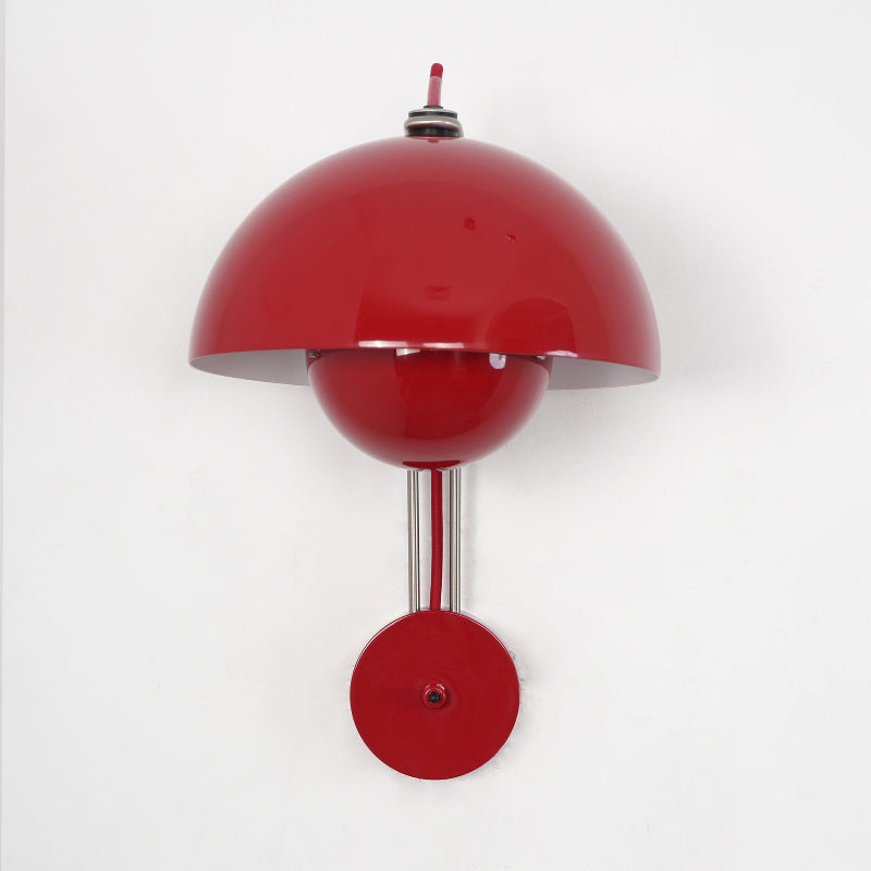 VP9 Wall Lamp — Double Dome Style Icon in 13 Colors — Dimmable E26/E27 — For Bedroom, Hallway, Reading Corner | Sansoti