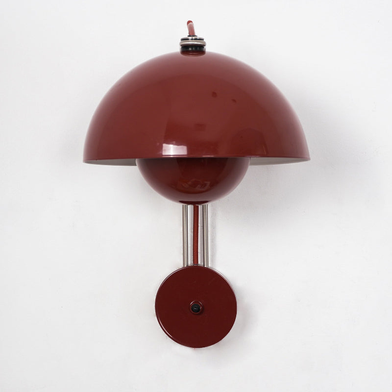 VP9 Wall Lamp — Double Dome Style Icon in 13 Colors — Dimmable E26/E27 — For Bedroom, Hallway, Reading Corner | Sansoti
