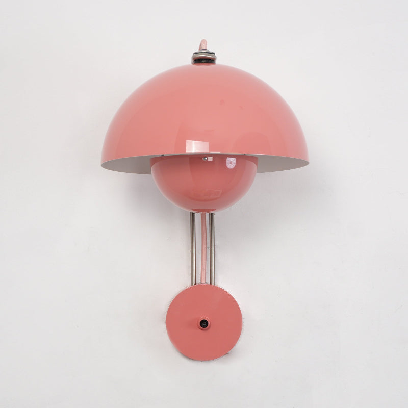 VP9 Wall Lamp — Double Dome Style Icon in 13 Colors — Dimmable E26/E27 — For Bedroom, Hallway, Reading Corner | Sansoti