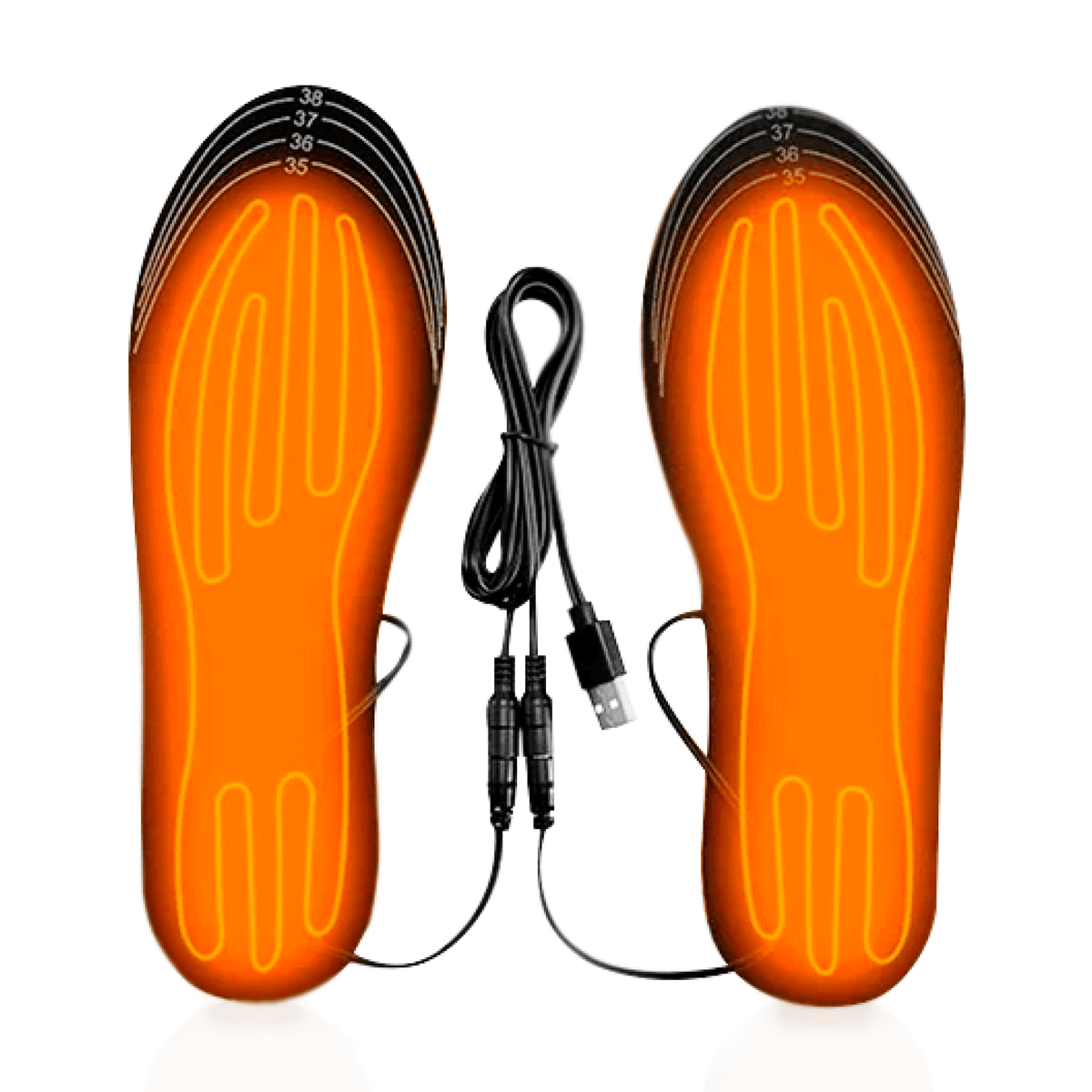 Verwarmbare Inlegzolen USB Oplaadbaar voor Werkschoenen en Laarzen | Sansoti