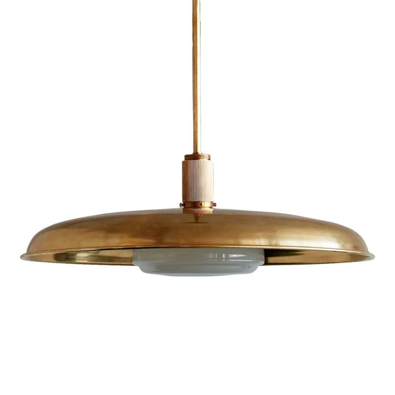 Glass and Metal Pendant Chandelier, Dimmable, Warm White, Dining Room, Living Room, Vintage Design, Ambient Lighting | Sansoti