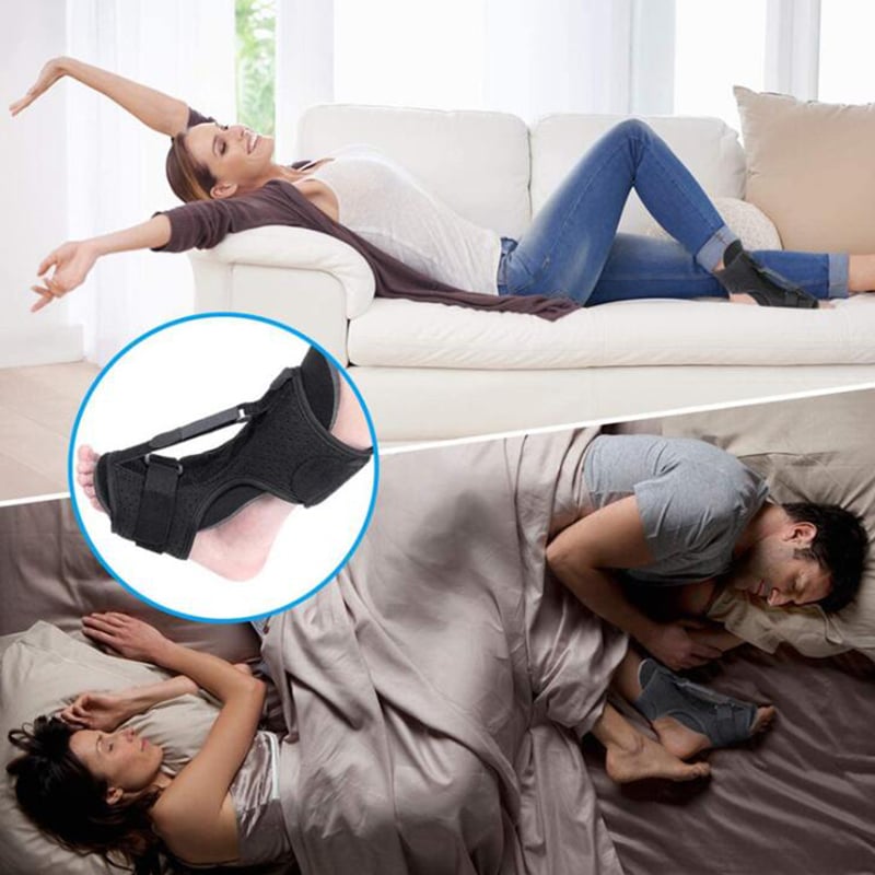 Night Splint Foot Support Adjustable Breathable Comfortable Foot Pain Relief Rest Recovery Plantar Fasciitis | Sansoti