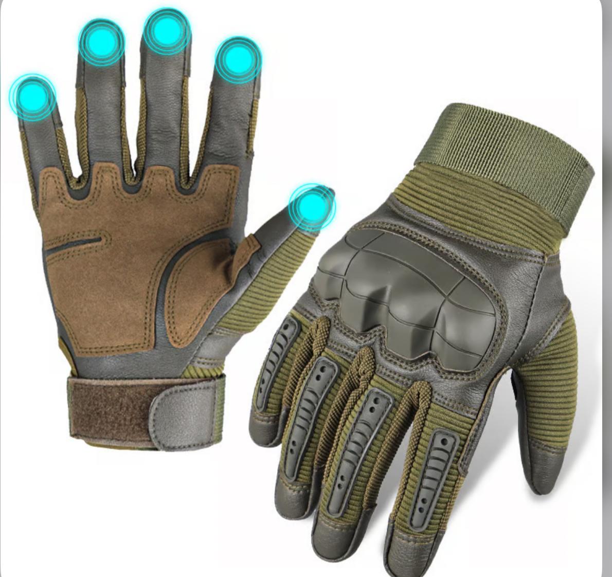Tactical Full-Finger Gloves – Reinforced Protection for Outdoor & Work | Sansoti