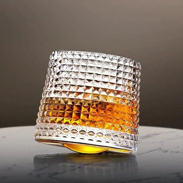 Set de verres à whisky pivotants – Cristal sans plomb – Pour arômes intenses et dégustation élégante | Sansoti