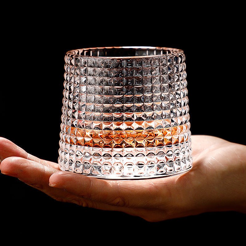 Set de verres à whisky pivotants – Cristal sans plomb – Pour arômes intenses et dégustation élégante | Sansoti